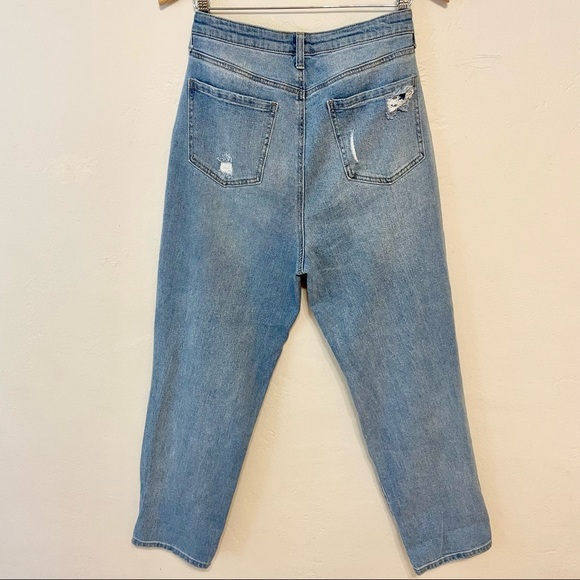 Abound High Waist Button Fly Mom Jeans, sz 29 - Picture 3 of 13